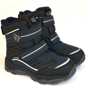 Термоботинки B&G HL209-808 черно-синий