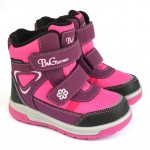 Термоботинки B&G R20-192 фуксия, сапоги на мембране