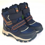 Термоботинки B&G R20-201 синий, сапоги на мембране