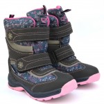 Термоботинки B&G ZTE20-2-641 фуксия фиолет, сапоги на мембране