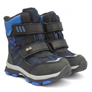 Термочеревики Tom M 3668b Blue, зимові дитячі чоботи на хлопчика