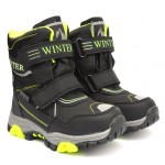 Термочеревики Tom M 5089a Black, зимові дитячі чоботи на хлопчика