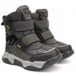 Термоботинки Tom M 7721b Grey, зимние детские сапоги на мальчика