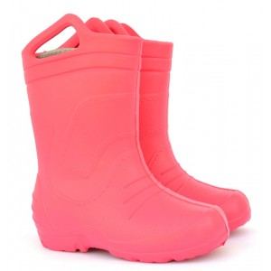 Резиновые сапоги пенка STOMILEK 51051r (розовые). Польша