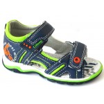 Босоніжки Clibee F-131 blue/apple green