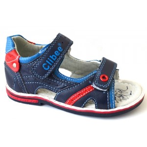Босоніжки Clibee F-132 d.blue/moon blue