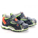 Босоніжки Clibee F-201 blue/apple green