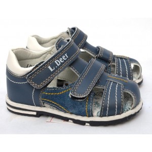 Босоніжки B&amp;G LD180-600 синій джинс