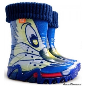 Резиновые сапоги DEMAR STORMIC LUX PRINT 0028AB (Котики синие)