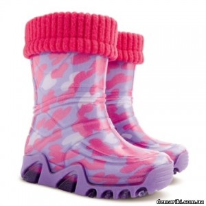 Резиновые сапоги DEMAR STORMIC LUX PRINT 0028C (Сердца маленькие)