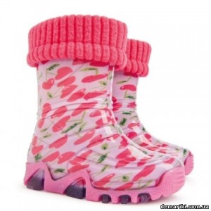 Резиновые сапоги DEMAR STORMIC LUX PRINT 0028G (Вишни)