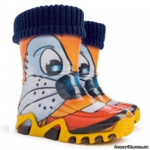 Резиновые сапоги DEMAR STORMIC LUX PRINT i (Котики оранжевые)