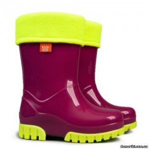 Резиновые сапоги DEMAR TWISTER FLUO 0035B (Лиловые)