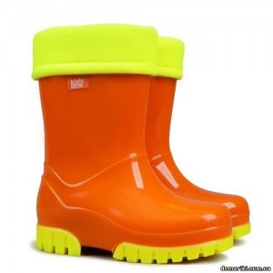 Резиновые сапоги DEMAR TWISTER FLUO 0034C (Оранжевые)