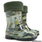 Резиновые сапоги DEMAR TWISTER LUX PRINT 0038N (Мозаика хаки)