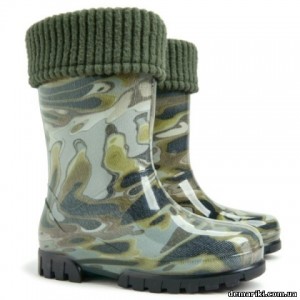 Резиновые сапоги DEMAR TWISTER LUX PRINT 0039N (Мозаика хаки)