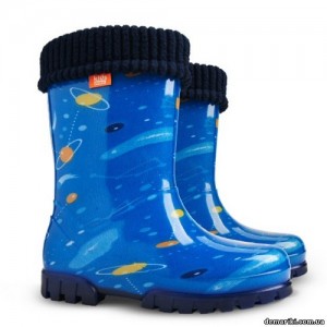 Резиновые сапоги DEMAR TWISTER LUX PRINT 0039T (Космос)