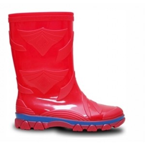 Гумові чоботи LITMA, Веселка. Червоні не утеплені