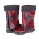 Гумові чоботи DEMAR HAWAI LUX PRINT 0048AD (Червоний плед)
