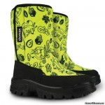 Сапоги Demar HANNU-M 1631E (лимонный принт)