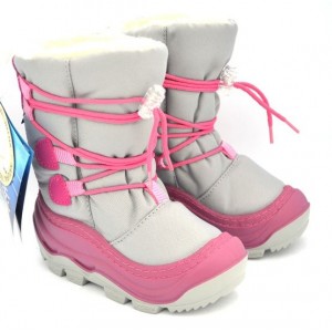 Чоботи Muflon 22-392 Popiel Amarant (Сіро-рожеві)