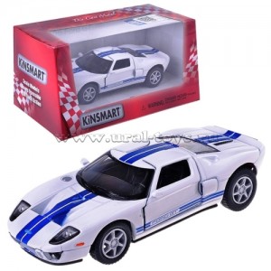 Машинка Kinsmart KT 5092W. Ford GT. White