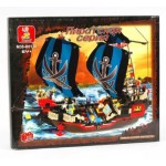 Конструктор SLUBAN 0128 Піратський корабель, 512 деталей