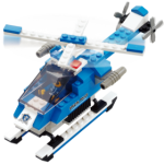 Конструктор Sluban 0185 Поліцейський гелікоптер. 133 деталі