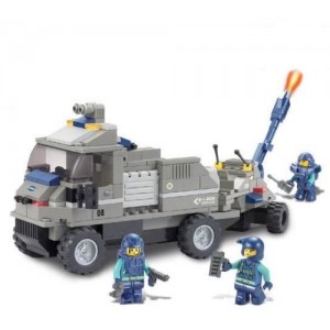 Конструктор SLUBAN Спецназ Ракетниця M38 B0200. 232 деталей