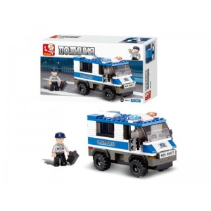 Конструктор Sluban 0273 Поліцейська машина. 126 деталей