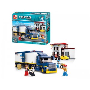 Конструктор Sluban 0318 Трейлер 537 деталей