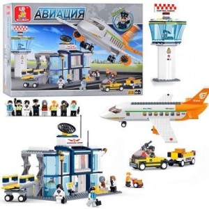 Конструктор Sluban 0367 Авіація. 678 деталей