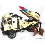 Конструктор Brick 822 Машина з ракетницею, 310 деталей