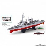 Конструктор Sluban 0390 Есмінець, 615 деталей