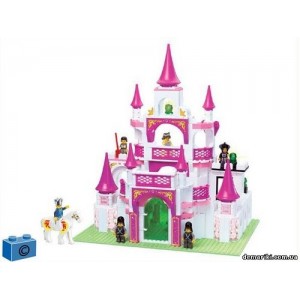 Конструктор SLUBAN 0151 Замок, 508 деталей