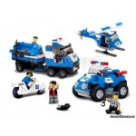 Конструктор SLUBAN 0190 Поліцейська ділянка. 403 деталі