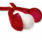 Сніжколіп прозоро-малиновий "Кристал"