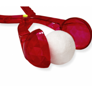 Сніжколіп прозоро-малиновий "Кристал"