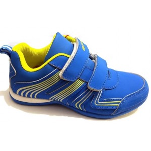 Кроссовки BONA 672S голубые