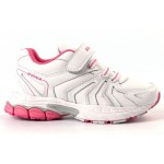 Кроссовки BONA 92892A бело-розовые