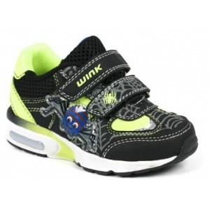 Кроссовки WINK FZ5475-2 black/lime