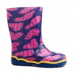 Резиновые сапоги LITMA, HS-3 Сердца в горошек Резиновые сапоги LITMA, HS-3 Сердца в горошек