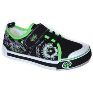 Мокасины SUPER GEAR A9439 black-green