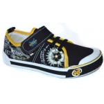 Мокасины SUPER GEAR A9439 black-yellow