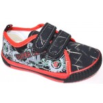 Мокасины SUPER GEAR A9806 black-red