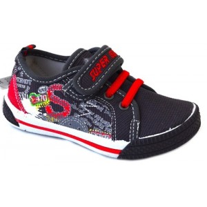 Мокасины SUPER GEAR A9888 dk.grey