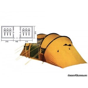 Палатка 6-ти местная Coleman 1909
