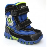 Термоботинки SUPER GEAR B203 black для мальчиков