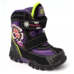 Термоботинки SUPER GEAR B217 black-lilac