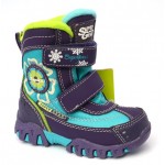 Термоботинки SUPER GEAR B217 lilac-blue